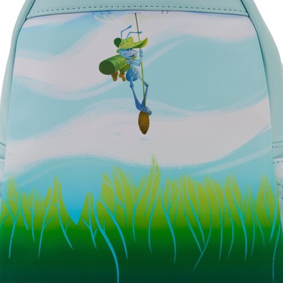 Loungefly Pixar A Bug's Life Earth Day Heimlich Mini Backpack WDBK2246 - Picture 5 of 6